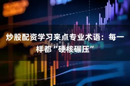 炒股配资学习来点专业术语：每一样都“硬核碾压”